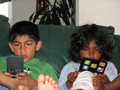 Video game addicts