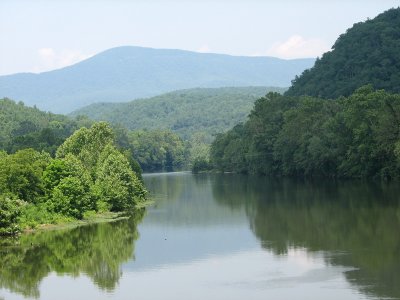 Distant mountains