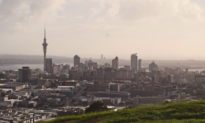 Downtown Auckland from Mt Eden