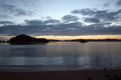 Daybreak on the bay