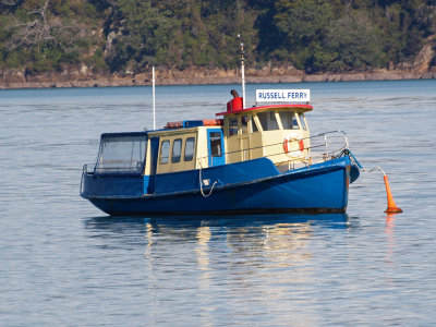 A colorful boat