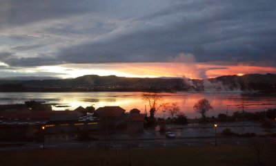 Morning over Lake Rotorua