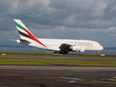 Emirates A380 Whalejet
