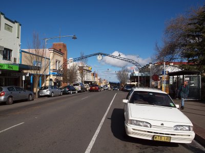 Katoomba's Main Street