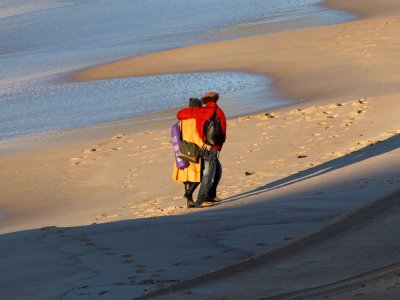 A walk on the sands of time