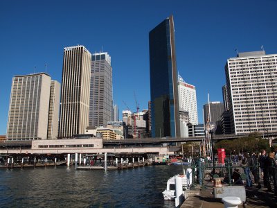 Circular Quay Station and terminal for ferries