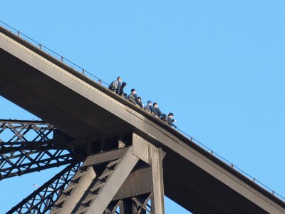 The Sydney Harbour bridge climb