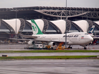 An Air Mahan 747 (from Iran)