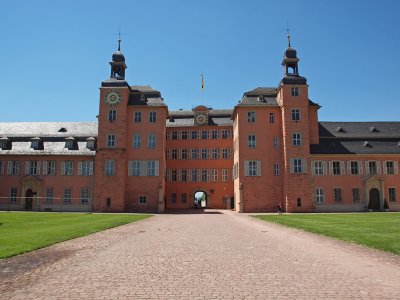 Inside the Schwetzingen Palace