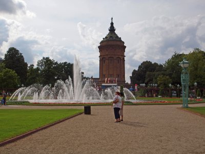 The Mannheim Water tower (Wasserturm)