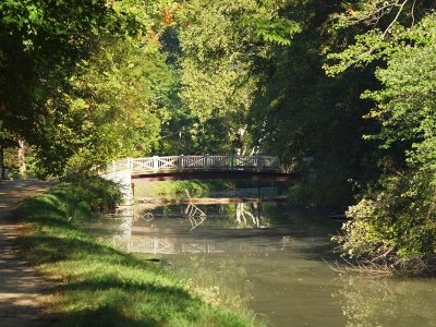 The bridge at Anglers Inn