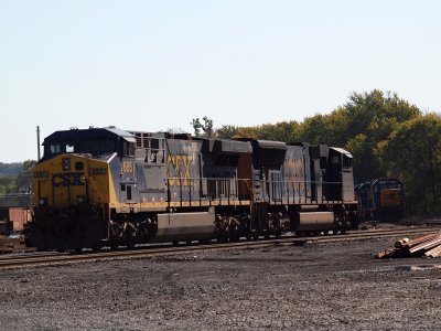 Idling in the Brunswick yard