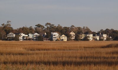 Across the marshes