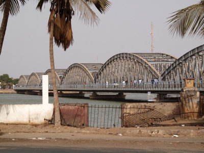 Faidherbe Bridge across the Senegal river