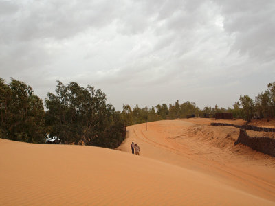 Climbing the hill