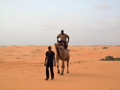 The approaching rider