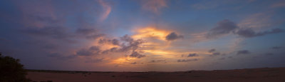 Panorama - Sunset and Campement de Lampoul