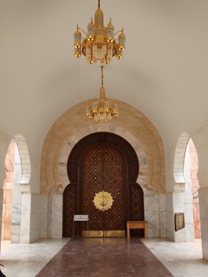 Door to the inside of the mosque