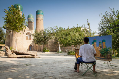 Painting Chor Minor – Uzbekistan