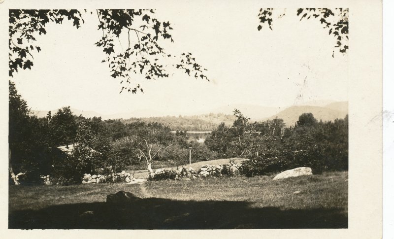 Looking Down To The Lake