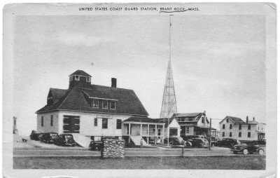 Brant Rock Coast Guard Station - Postmark 1947