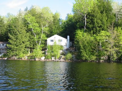 Cottage from Lake