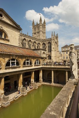 Abbey from Roman Baths II