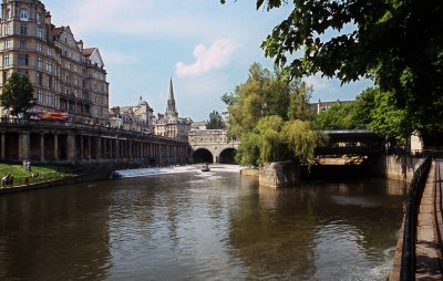 River from south bank