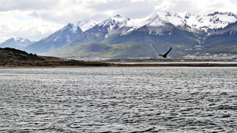 Approaching Ushuaia