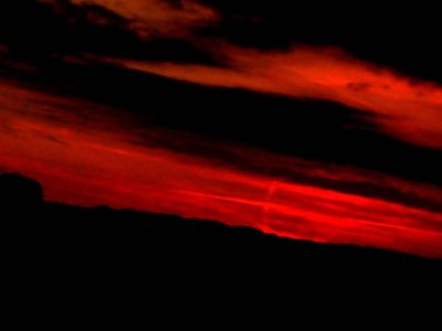november sky o'blazing heart