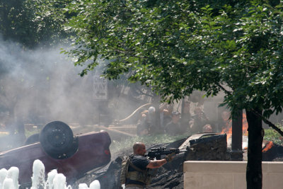 Transformers 3 Filming in Chicago