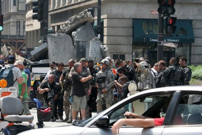 Transformers 3 Filming in Chicago