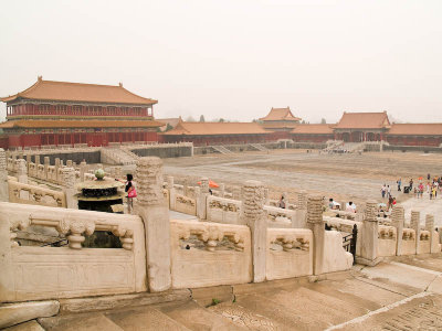 Tiered Marble Terrace Stairs to Hall of Supreme Harmony