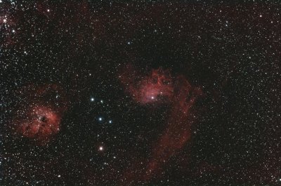 IC 405 Flaming Star Nebula