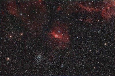 NGC7635 + M52 Widefield