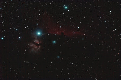 B33 Horse Head & Flame [Full Frame]