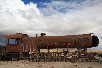 Train Cemetery in Uyuni