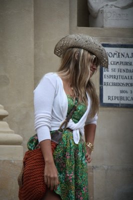 South American Tourist in San Telmo