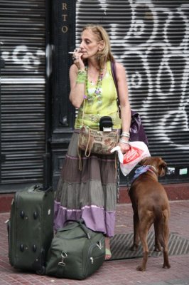 Woman in San Telmo