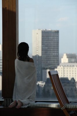 23rd floor of Pan Americano Hotel in Buenos Aires