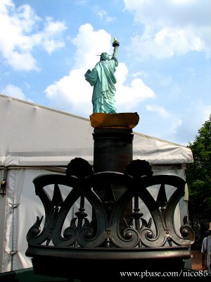 Statue of Liberty's original torch