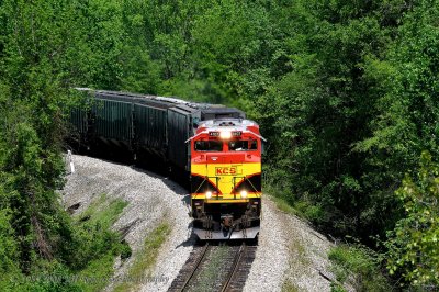 KCS 4107 south near Gillham, AR