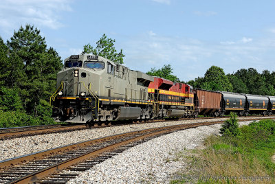 KCS 4701 north at Gillham, AR