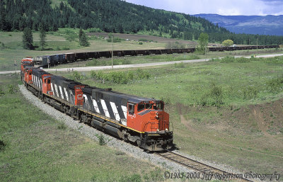 KPR #3500 south at O'Keefe, BC