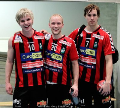 Martin Nordahl, Lau Jakobsen, Jan Andr Sagmo