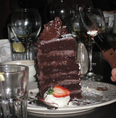 Half of the choc layer cake.jpg