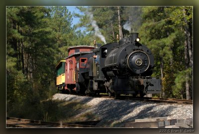 #75 and #17 steaming into Bonsal