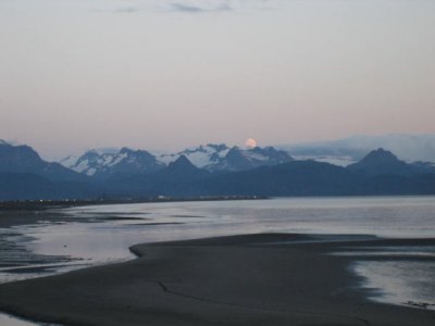 On the left is The Homer Spit