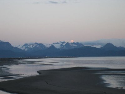 On the left is The Homer Spit