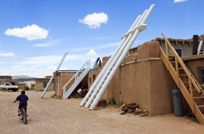 Acoma Pueblo, NM - claimed to be oldest continuously occupied settlement in North America